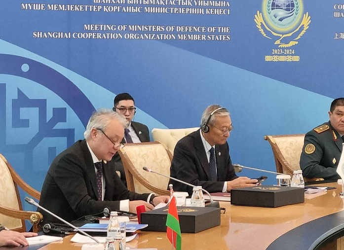 The Meeting of Defense Ministers of the SCO Member States held in Astana