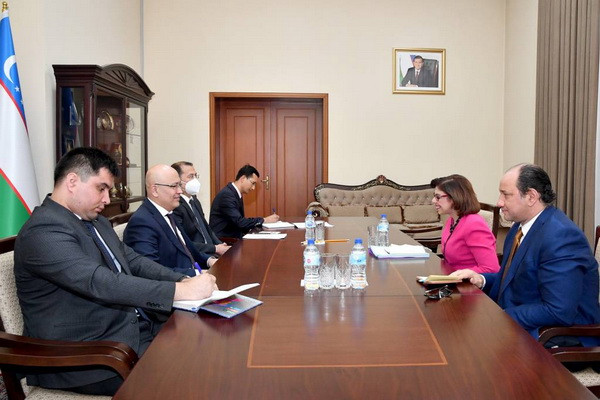 О двусторонней встрече с послом Арабской республики Египет в республике Узбекистан