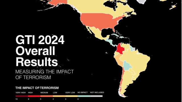 《2024年全球恐怖主义指数》（Global Terrorism Index 2024）公布新一轮国家恐怖主义威胁等级排名