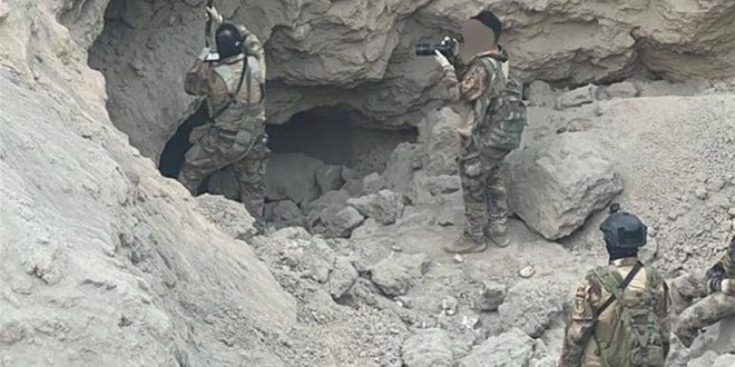 Da'esh hideouts destroyed in Salah al-Din province in Iraq