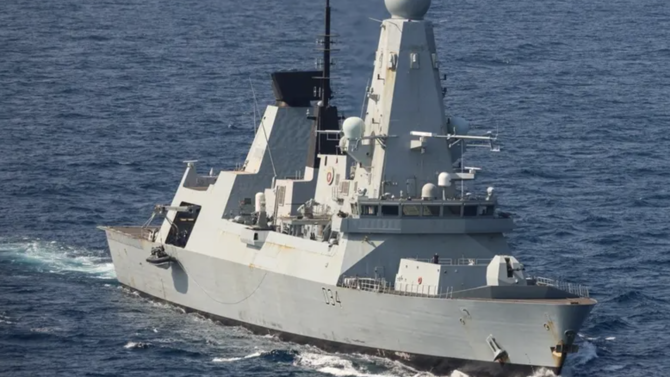 Houthis say they hit a British destroyer and two commercial vessels