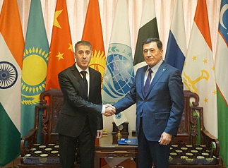 On the meeting of D.F. Giyosov, Director of the Executive Committee of the SCO RATS with SCO Secretary General V.I. and participation in the gala reception