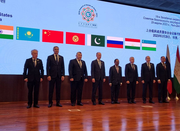 Об участии делегации ИК РАТС ШОС в восемнадцатой встрече секретарей Советов безопасности государств-членов ШОС