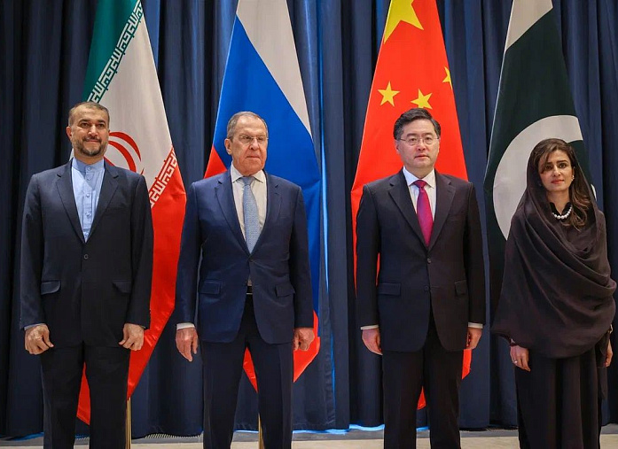 Foreign Ministers of Russia, Iran, Pakistan and China spoke about countering terrorism during their Samarkand meeting