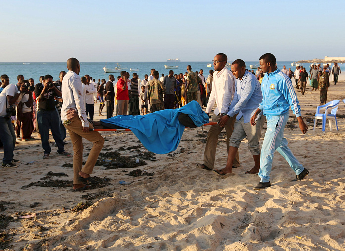 Terrorist attack in Somalia leaves more than 30 people dead