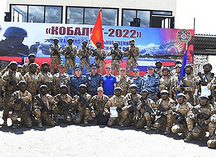 上合组织地区反恐怖机构执委会代表团出席集安组织快速反应部队特种战术演习《钴-2022》