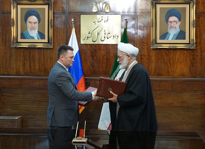 PROSECUTORS GENERAL OF RUSSIA AND IRAN AGREE TO JOINTLY COUNTER CRIME AND TERRORISM 