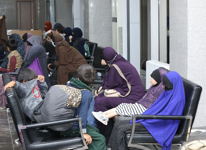 Kyrgyzstan repatriated 95 women and children from Syria