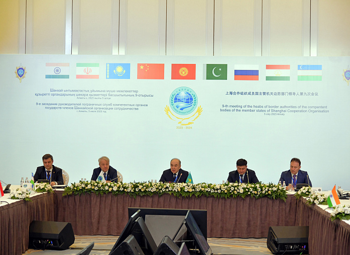 A meeting of heads of border services and competent authorities of the SCO member states held in Kazakhstan