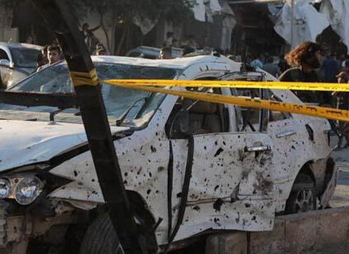 Car bomb kills two law enforcement officers in southern Syria