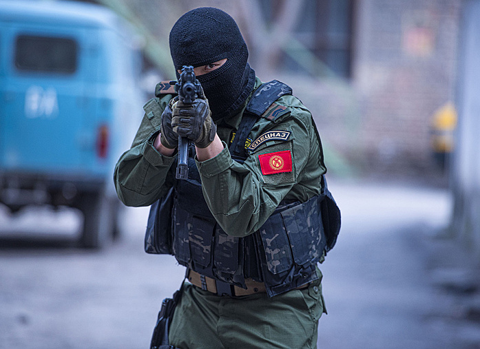 An armed terrorist eliminated in Dmitrievka village in Kyrgyzstan