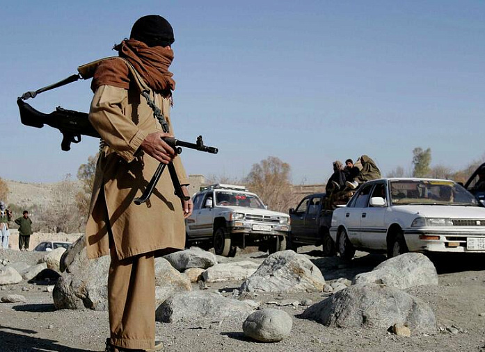 Afghan resistance shells Taliban positions