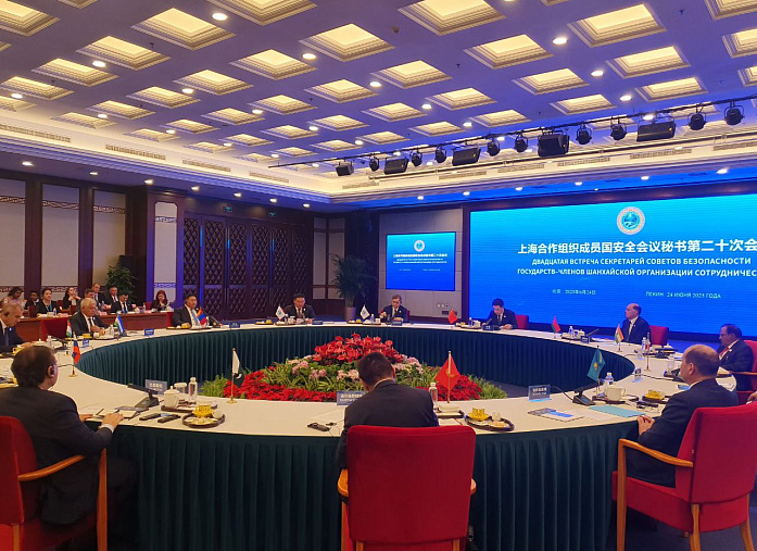 Delegation of the Executive Committee of the SCO RATC takes part in the 20th Meeting of the Secretaries of the Security Councils of the SCO Member States   Delegation of the Executive Committee of the SCO RATC takes part in the 20th Meeting of the Secretaries of the Security Councils of the SCO Member States